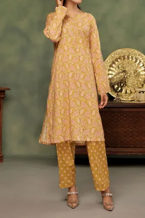 2 PIECE UNSTITCHED LAWN | UN-DPC-373