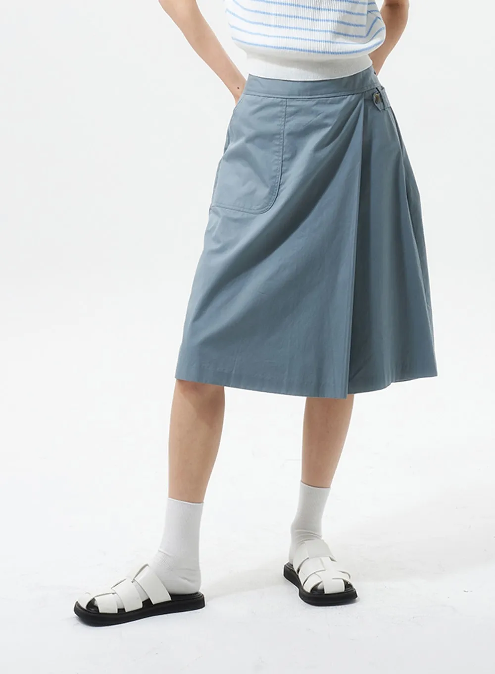 A-Line Midi Skort IU326