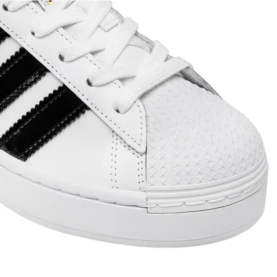 Adidas Originals women's sneakers shoe with wedge Superstar Bold FV3336 white black