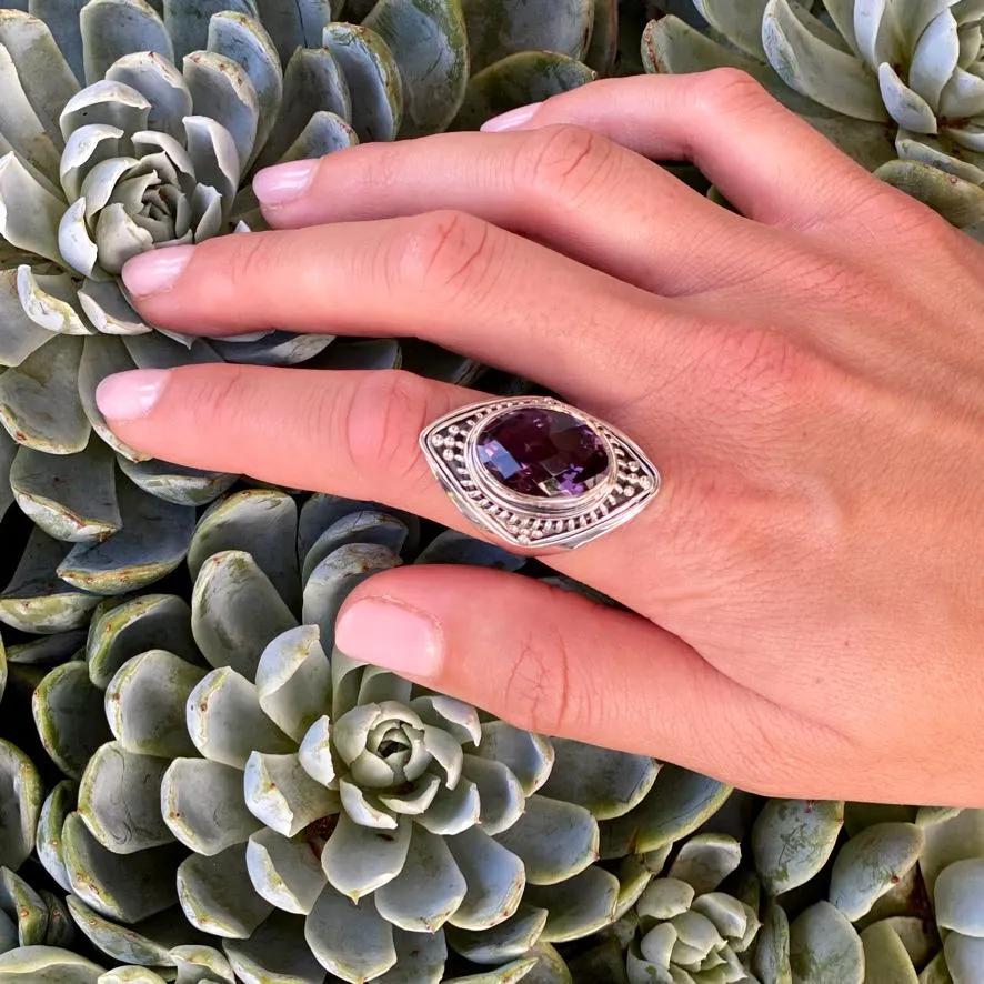 Amethyst Ring - Omana