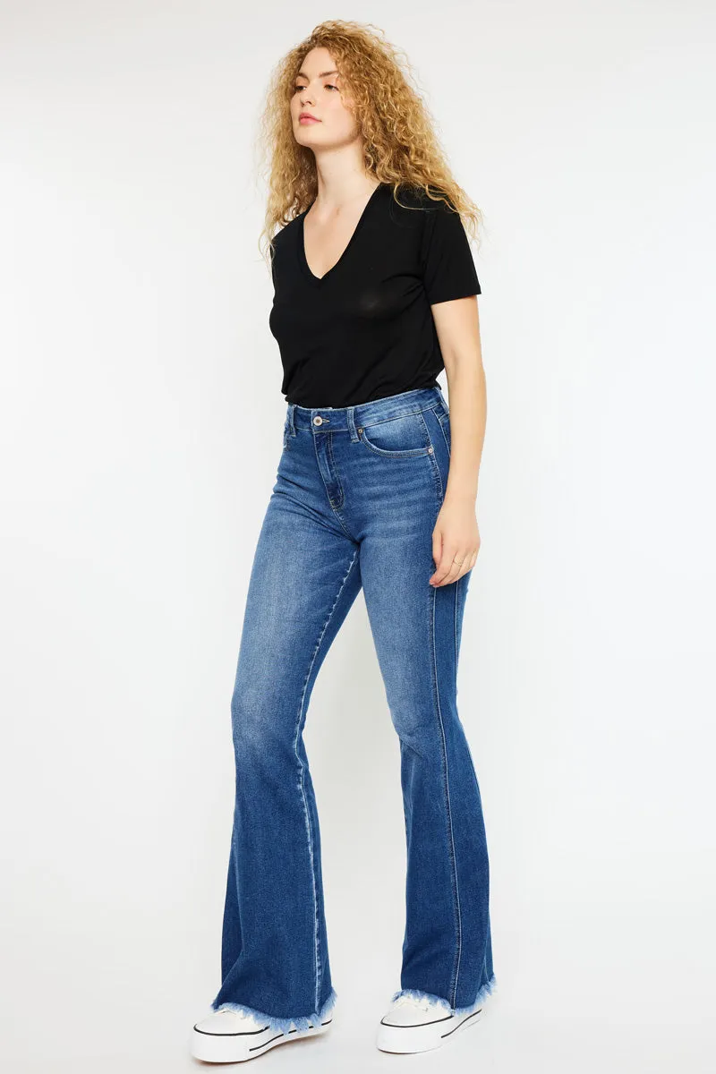 Annika High Rise Flare Jeans - Curvy