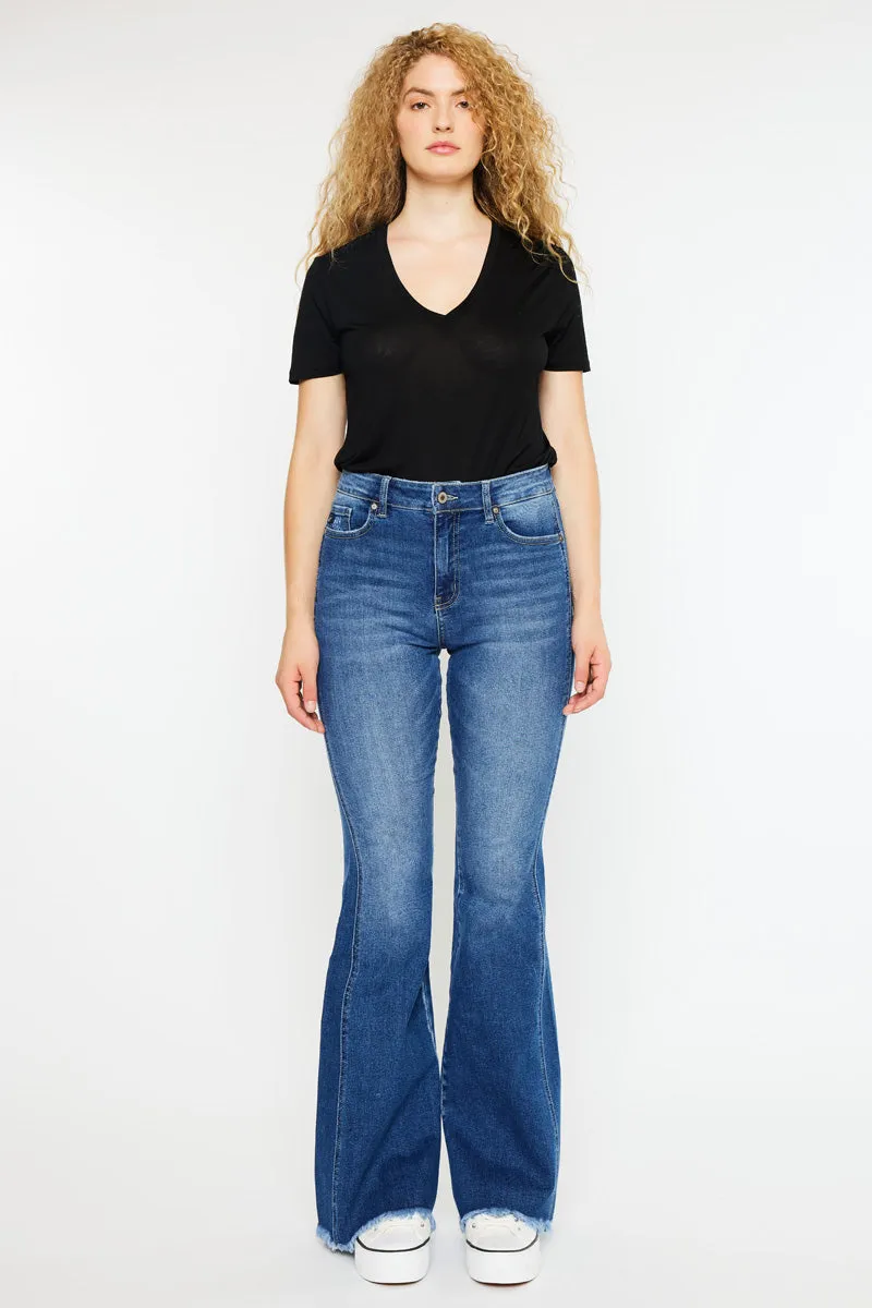 Annika High Rise Flare Jeans - Curvy