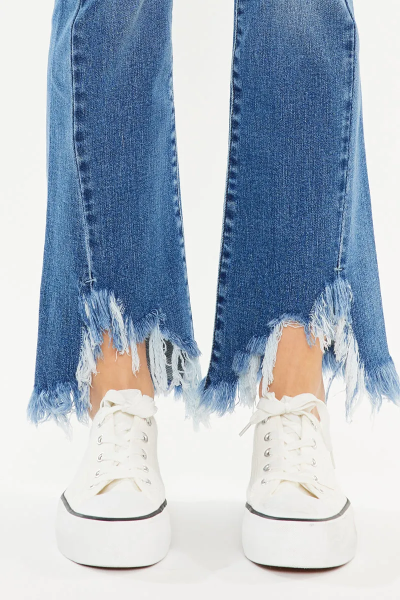 Antonia  High Rise Bootcut Jeans