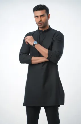 Black Fancy Kurta Pajama