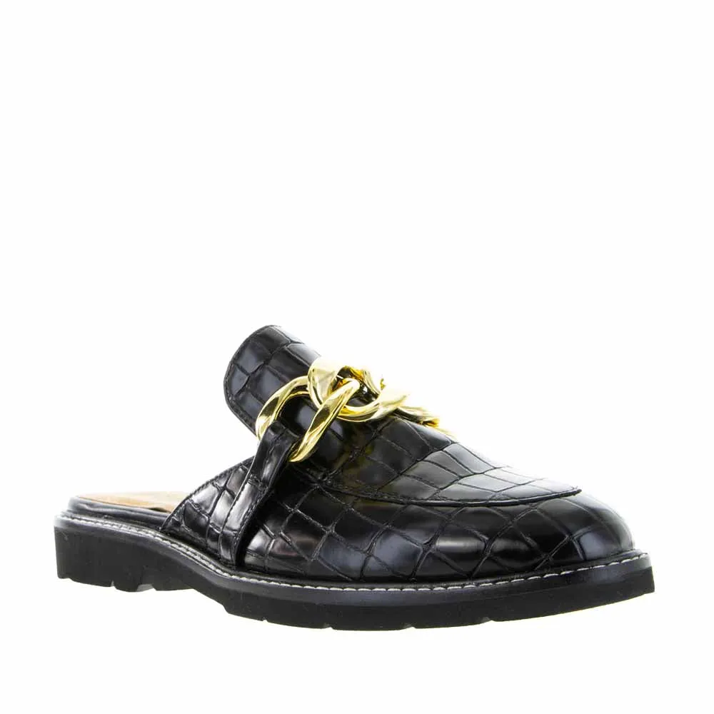 Bresley Prisha Black Croc