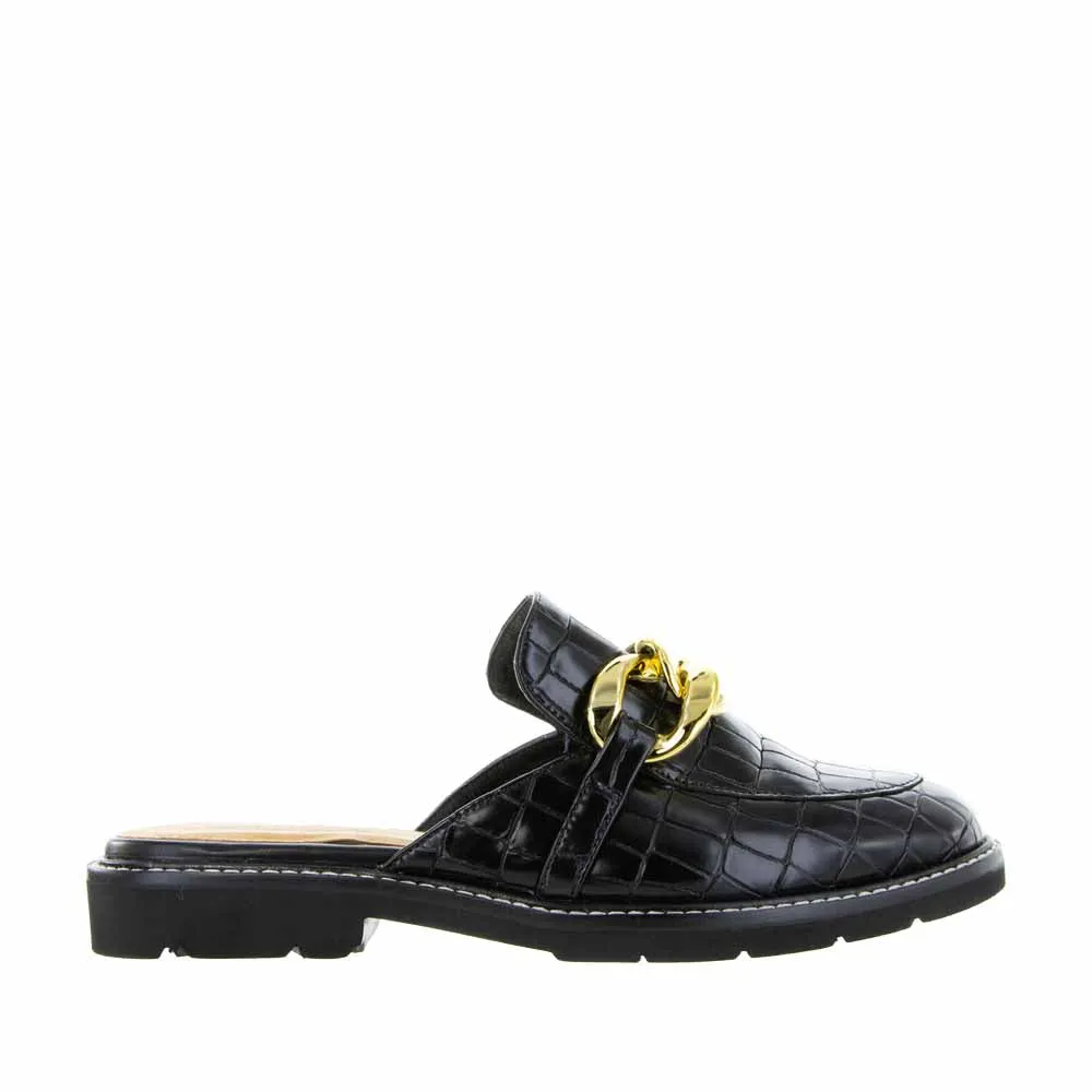 Bresley Prisha Black Croc