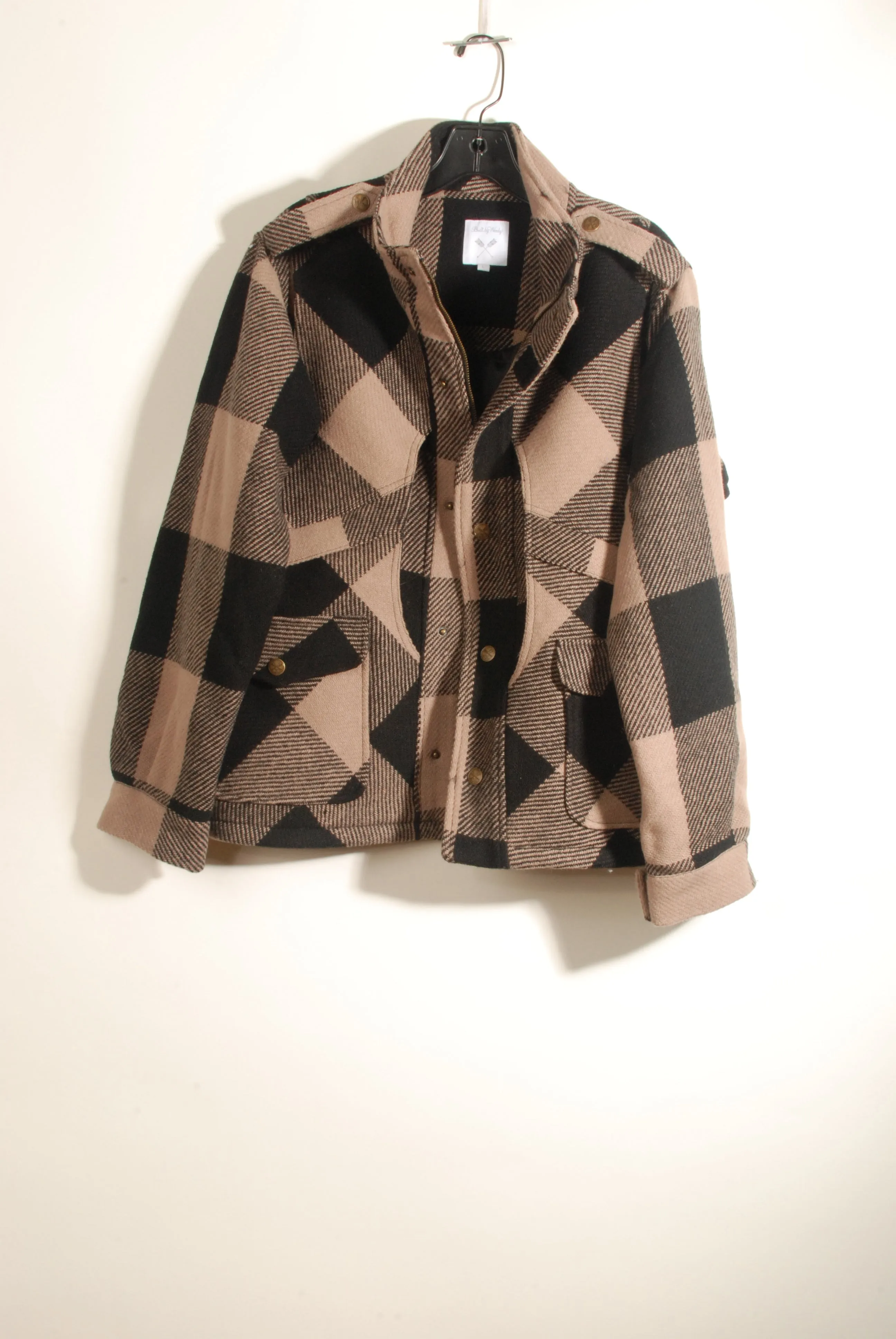 Buffalo Plaid Wool Hunting Jacket ° Large ° 2007