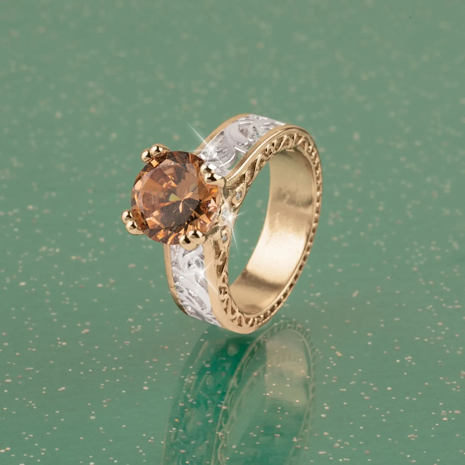 Champagne Vine Ring