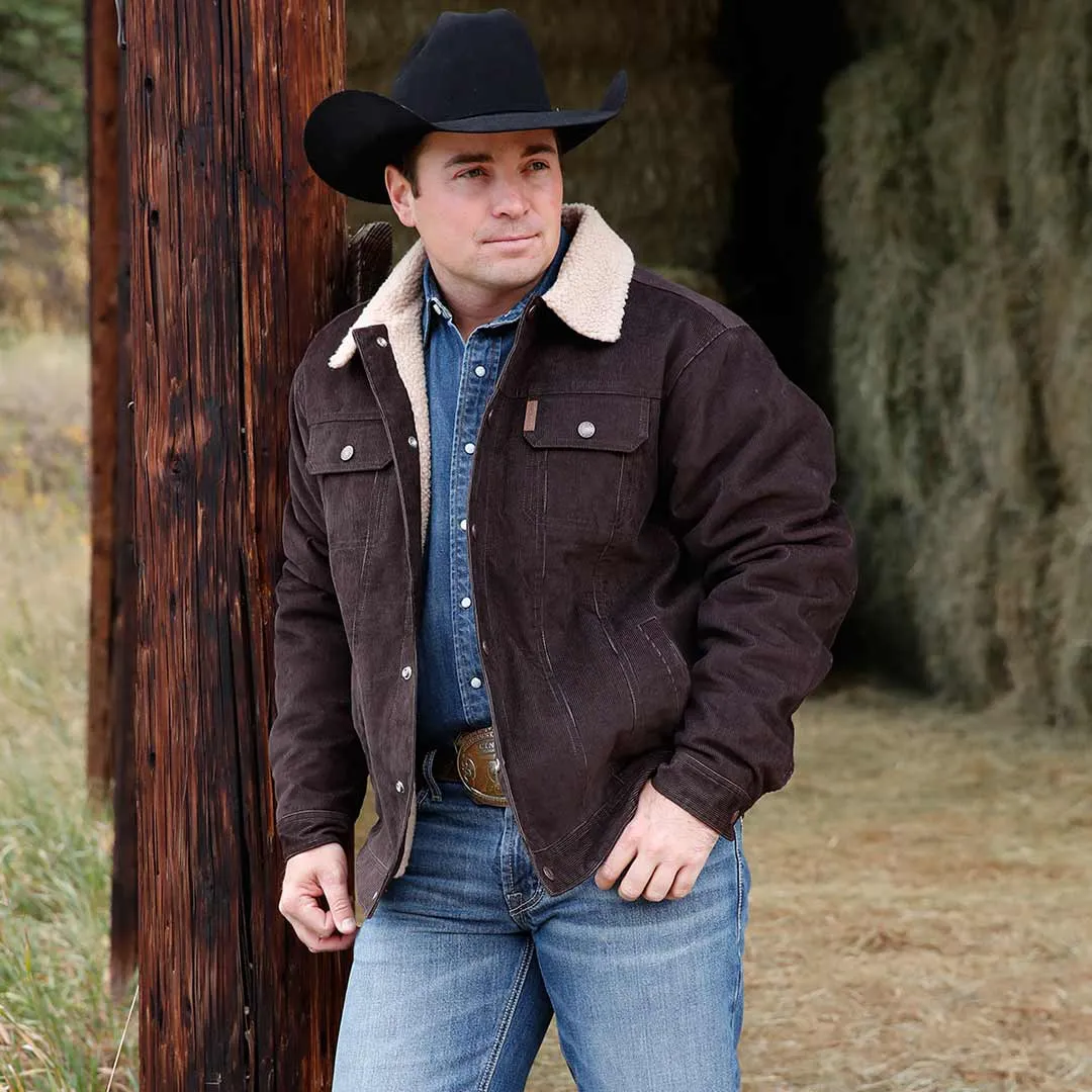 Cinch Men's Woolly Corduroy Trucker Jacket