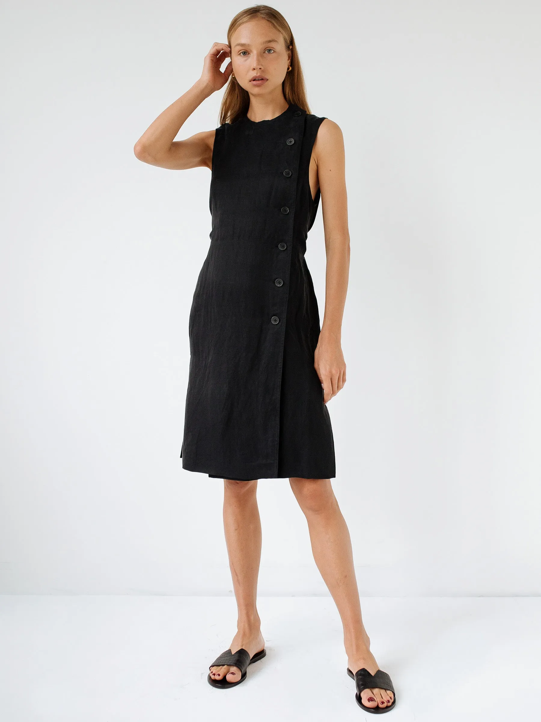 Dalila Button Down Midi Dress