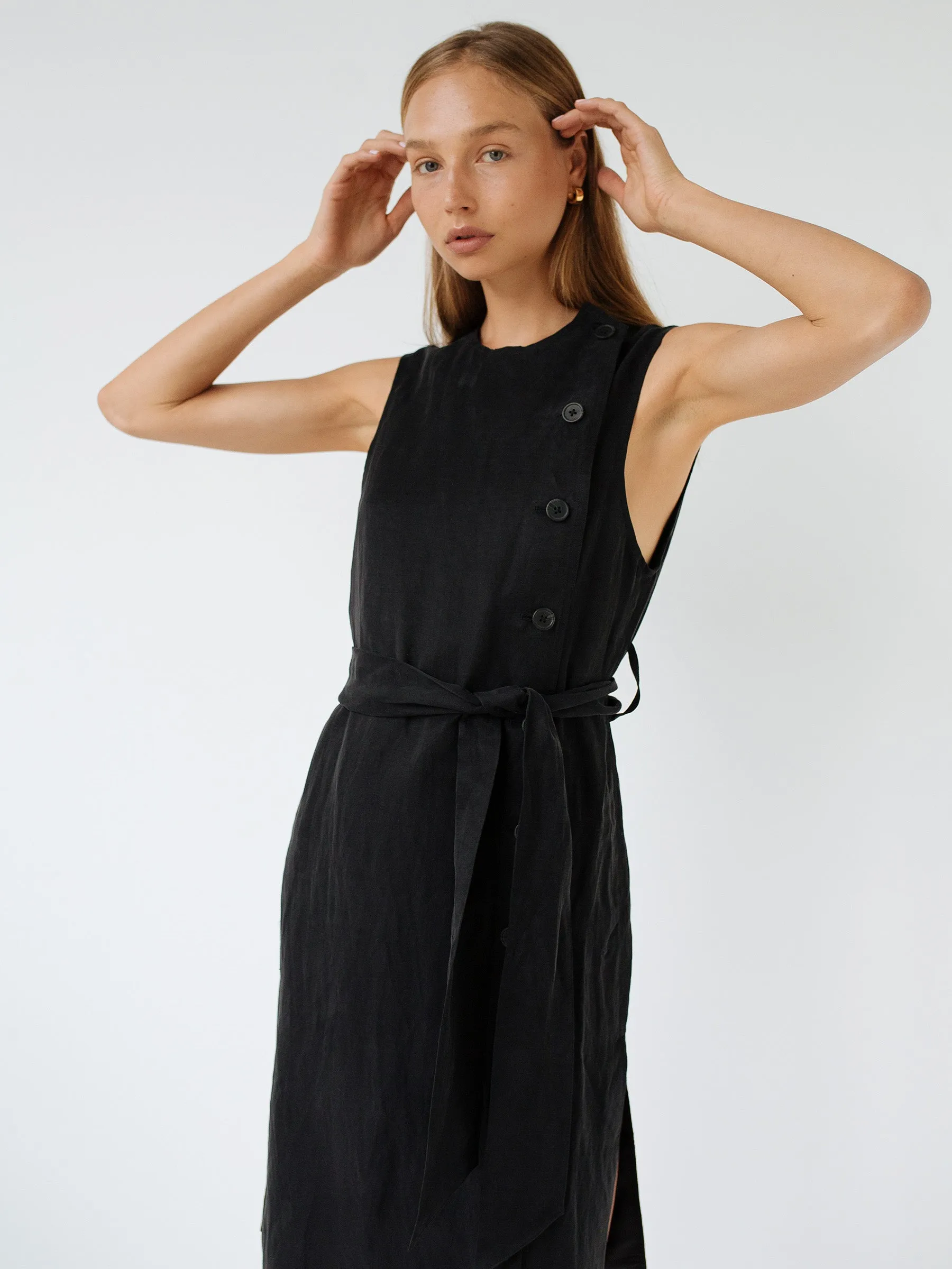 Dalila Button Down Midi Dress