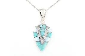 David Rosales Amazing Light Arrowhead Pendant