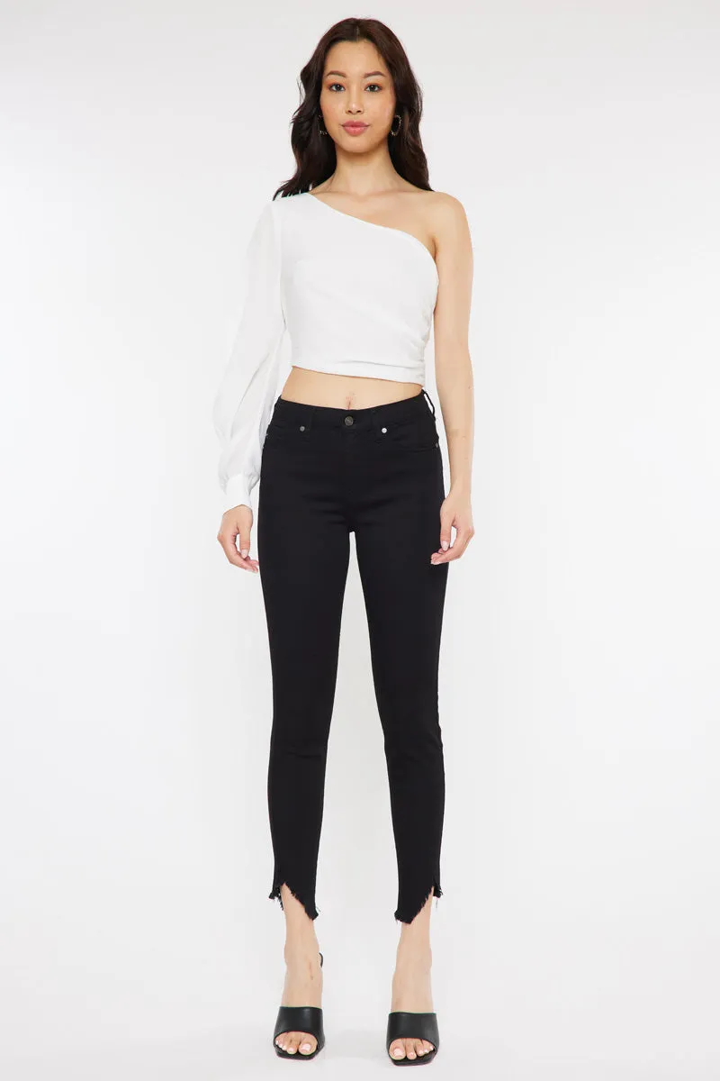 Dayana High Rise Ankle Skinny Jeans