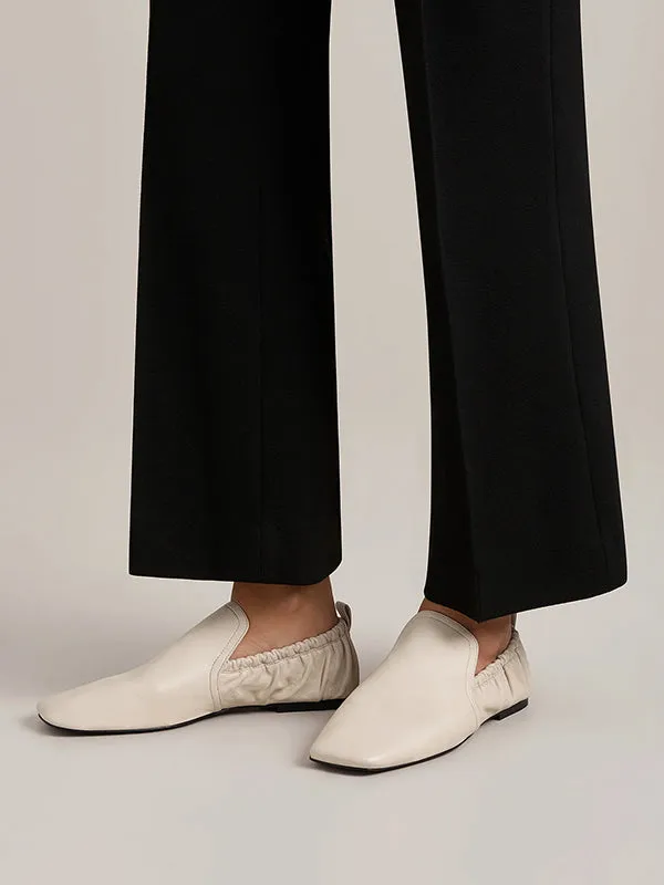 Delphine Loafer in Egg Shell