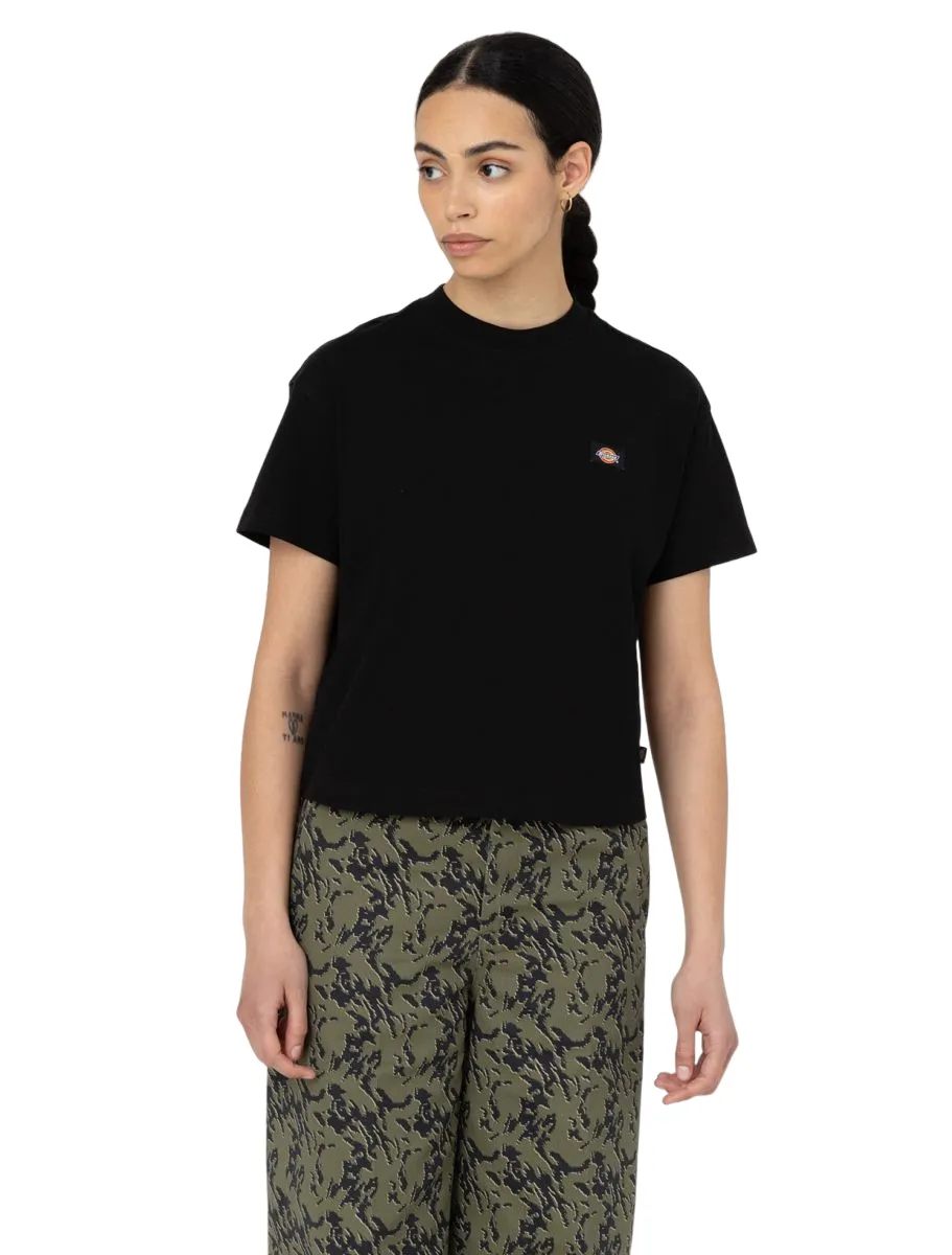 Dickies Oakport DK0A4Y8LBLK women's short sleeve t-shirt black