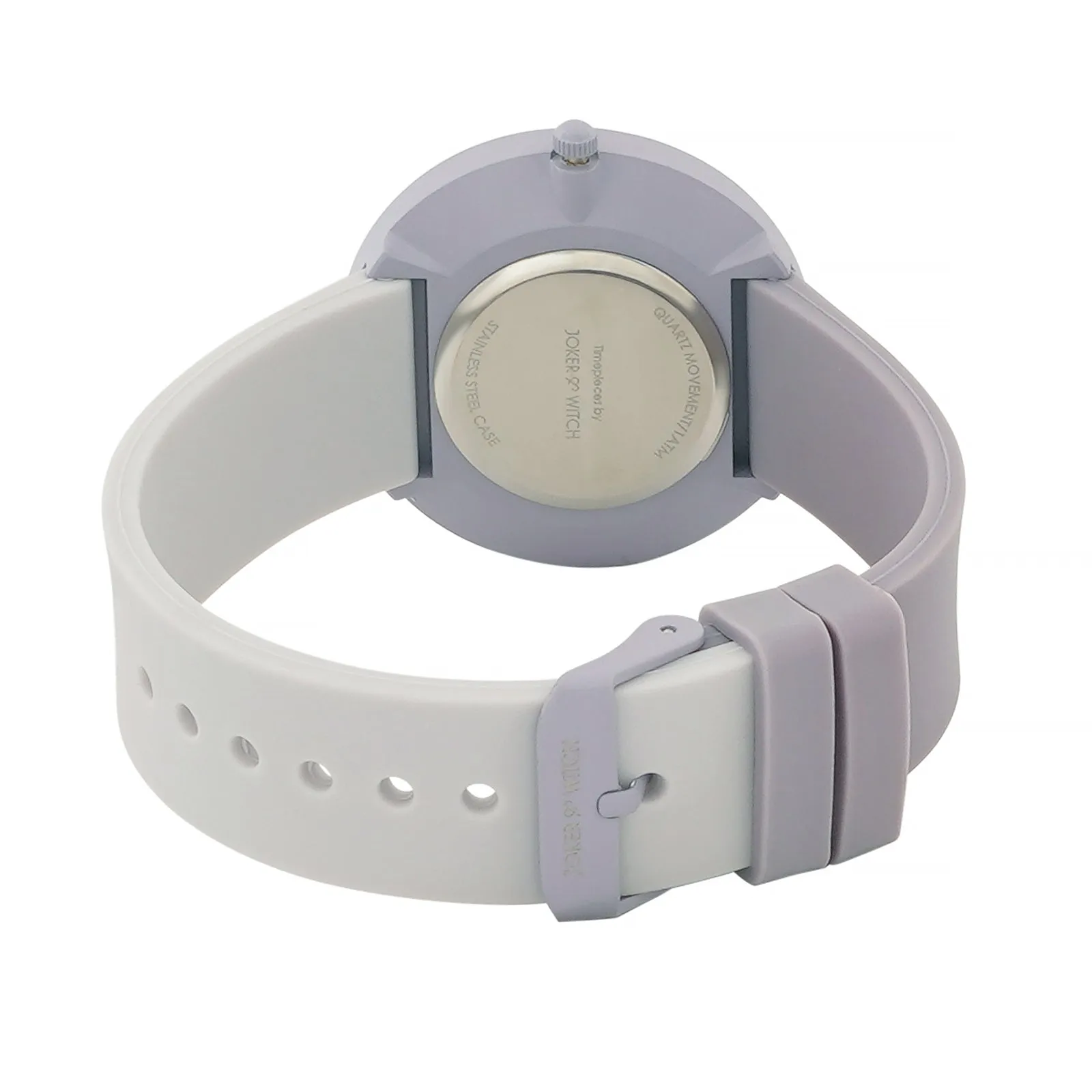 Duet Bloom Lavender Silicone Strap Watch