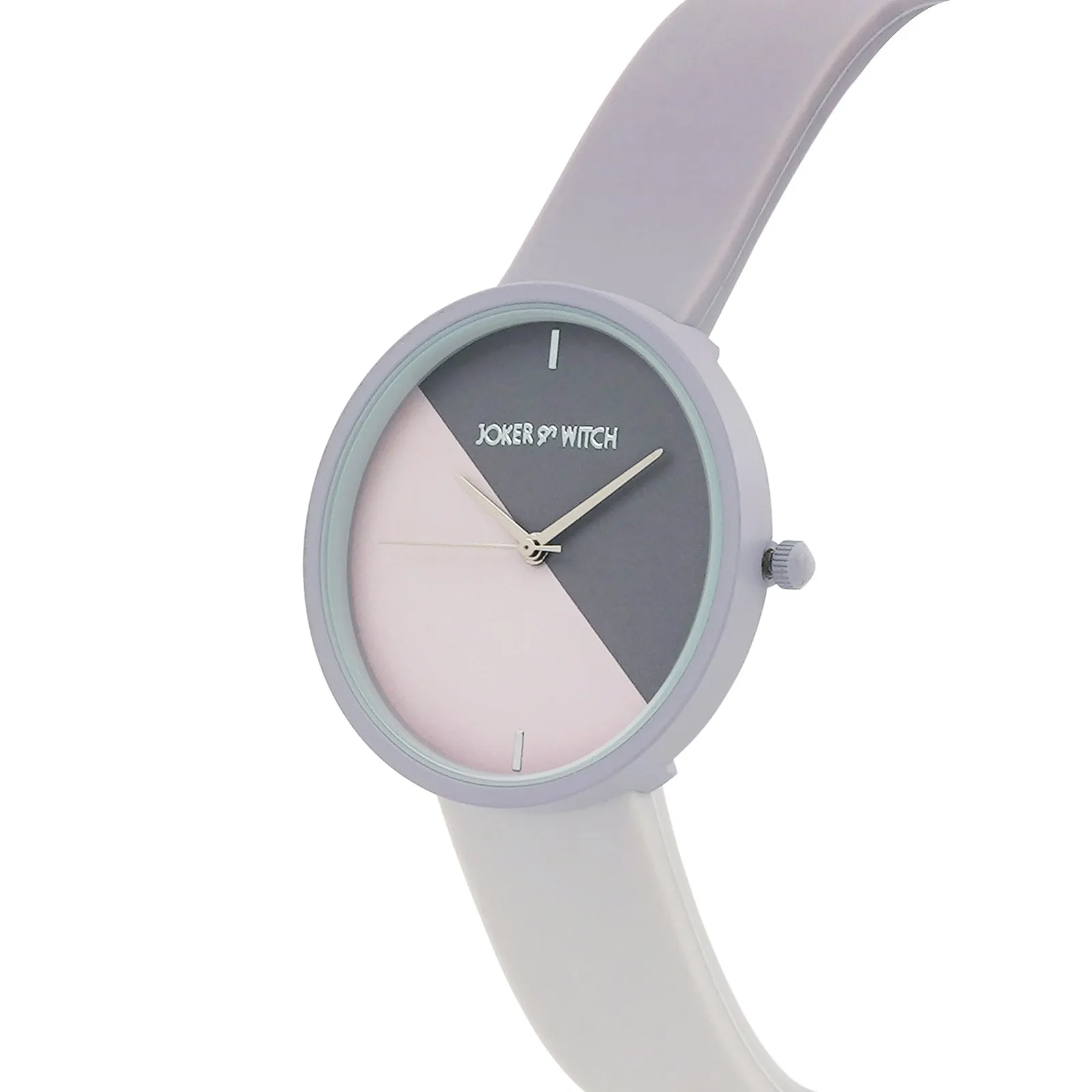 Duet Bloom Lavender Silicone Strap Watch