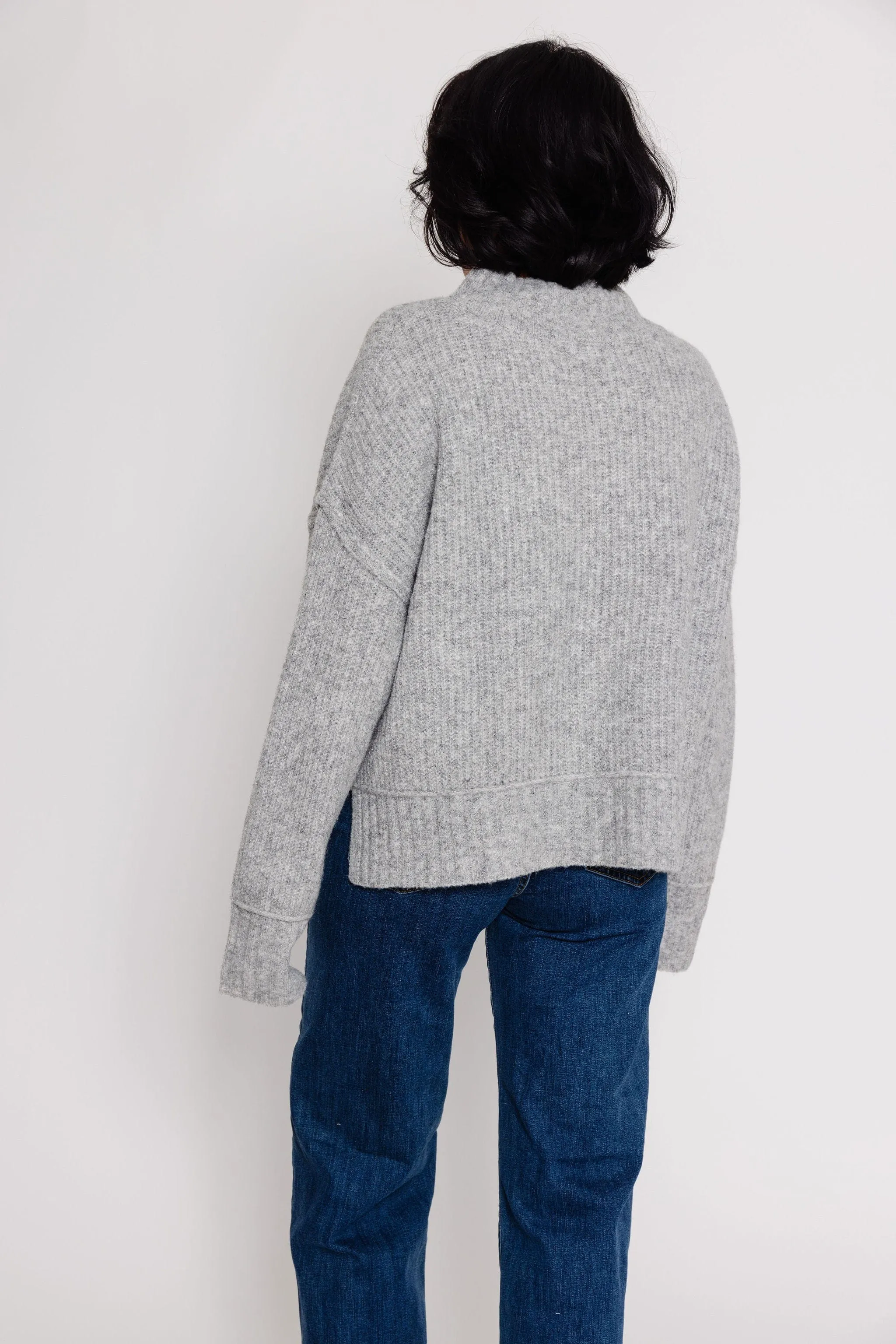 Eloise Sweater in Light Grey