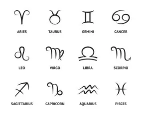 Exotic Multi Sign Zodiac Face Tattoo