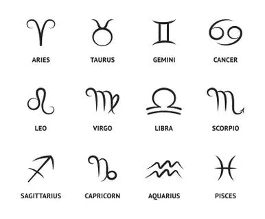 Exotic Multi Sign Zodiac Face Tattoo