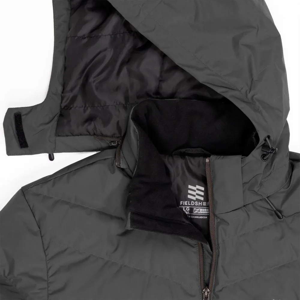 'Fieldsheer' Men's Crest Heated Jacket - Black