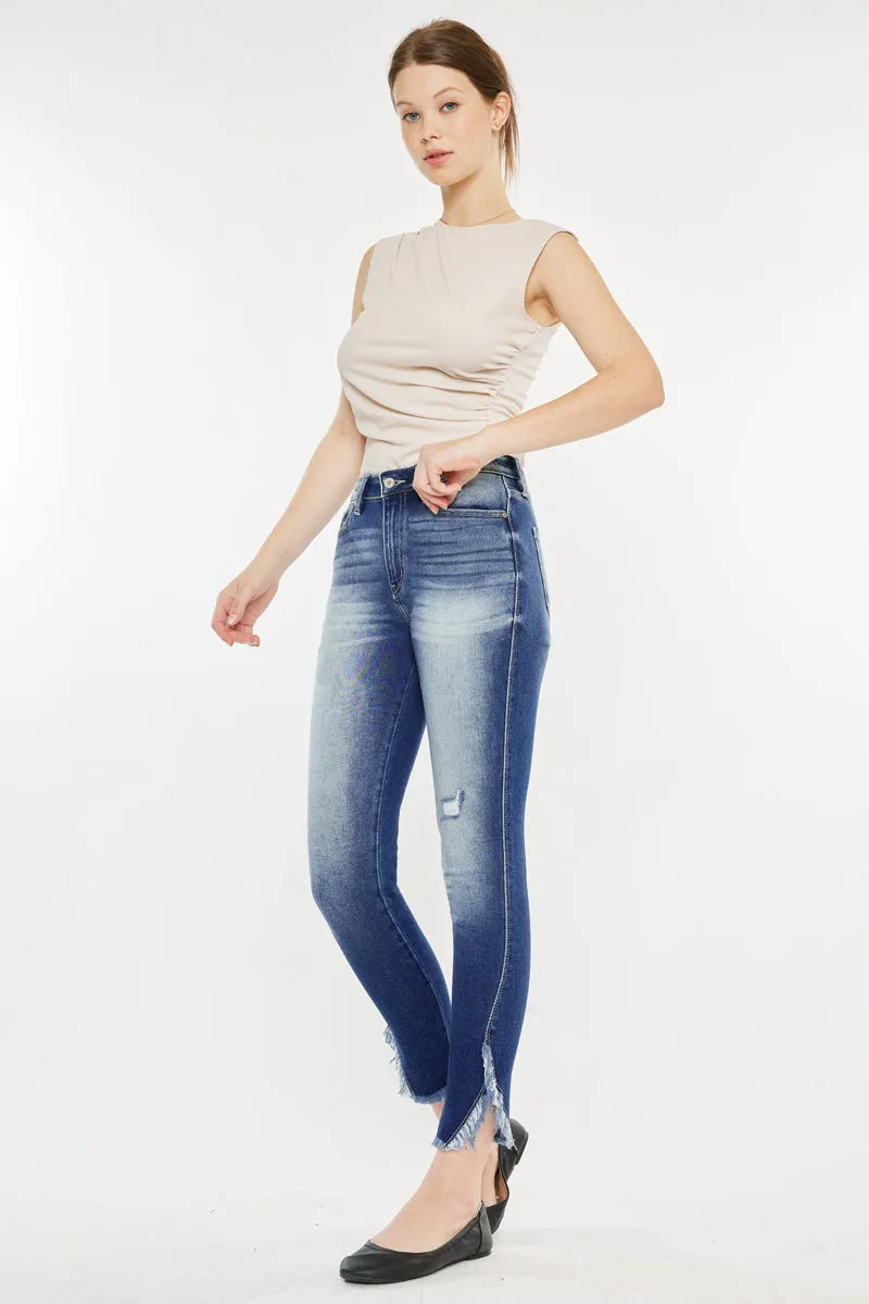 Geneva High Rise Ankle Skinny Jeans