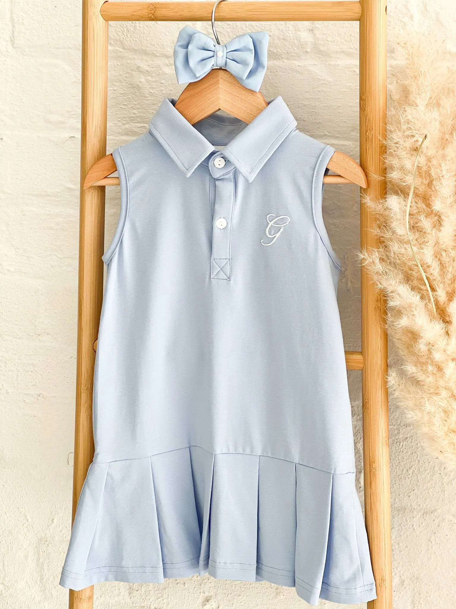 Girls Blue Tennis Dress