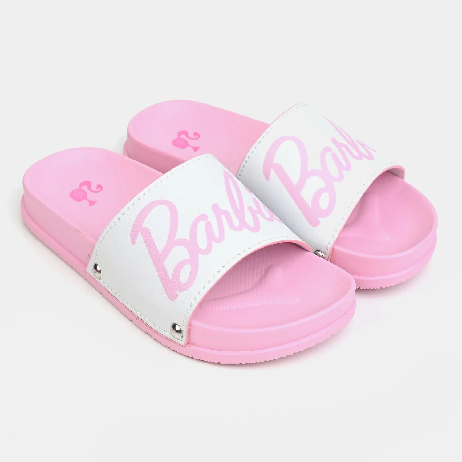 GIRLS RUBBER SLIPPER SF-04-Pink