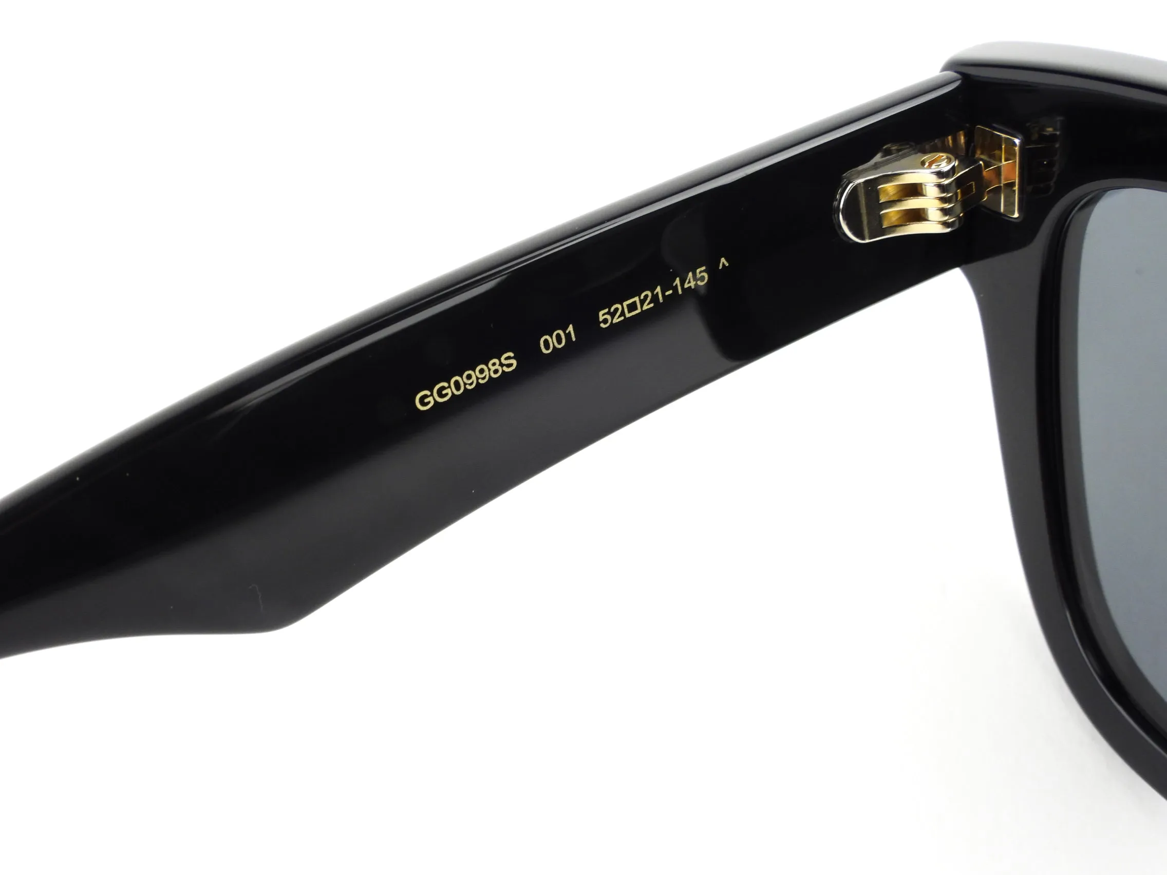 Gucci GG Marmont Black Acetate Square Sunglasses GG0998S