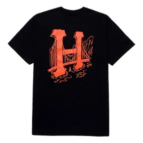 HUF GOLDEN GATE CLASSIC H S/S TEE-BLACK