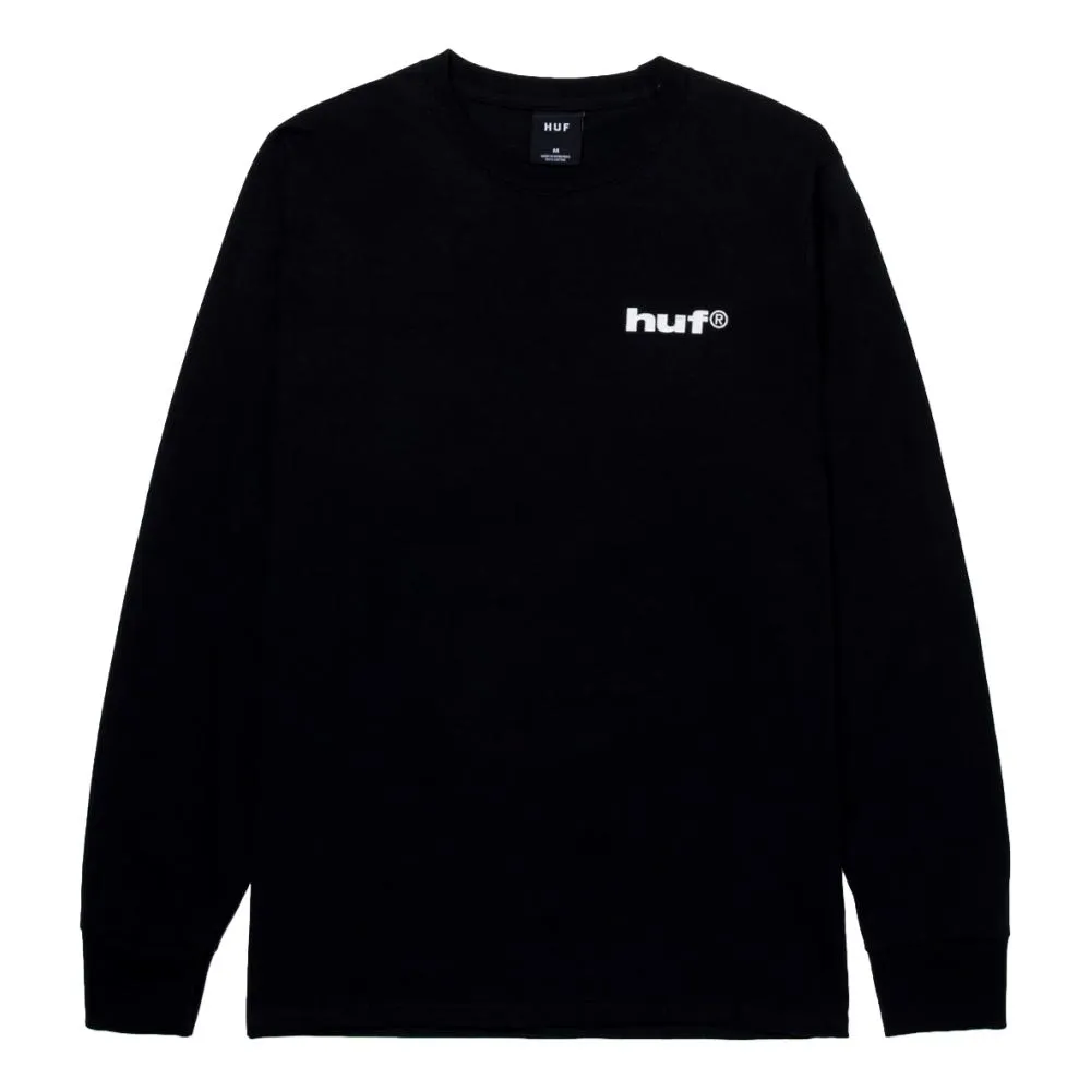 HUF SEDUCTIVE  L/S TEE-BLACK