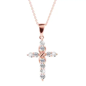 Infinity Cross Pendant