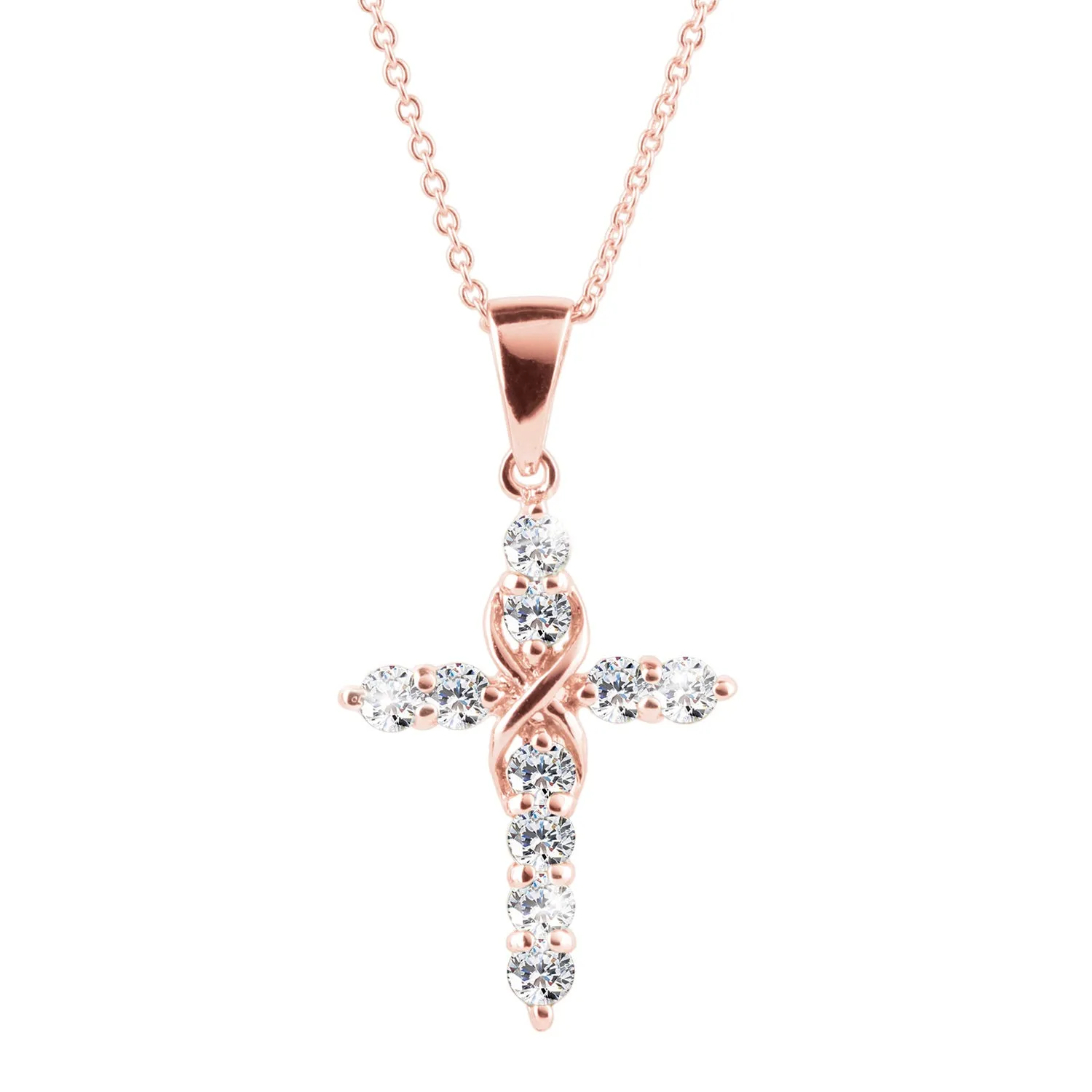 Infinity Cross Pendant