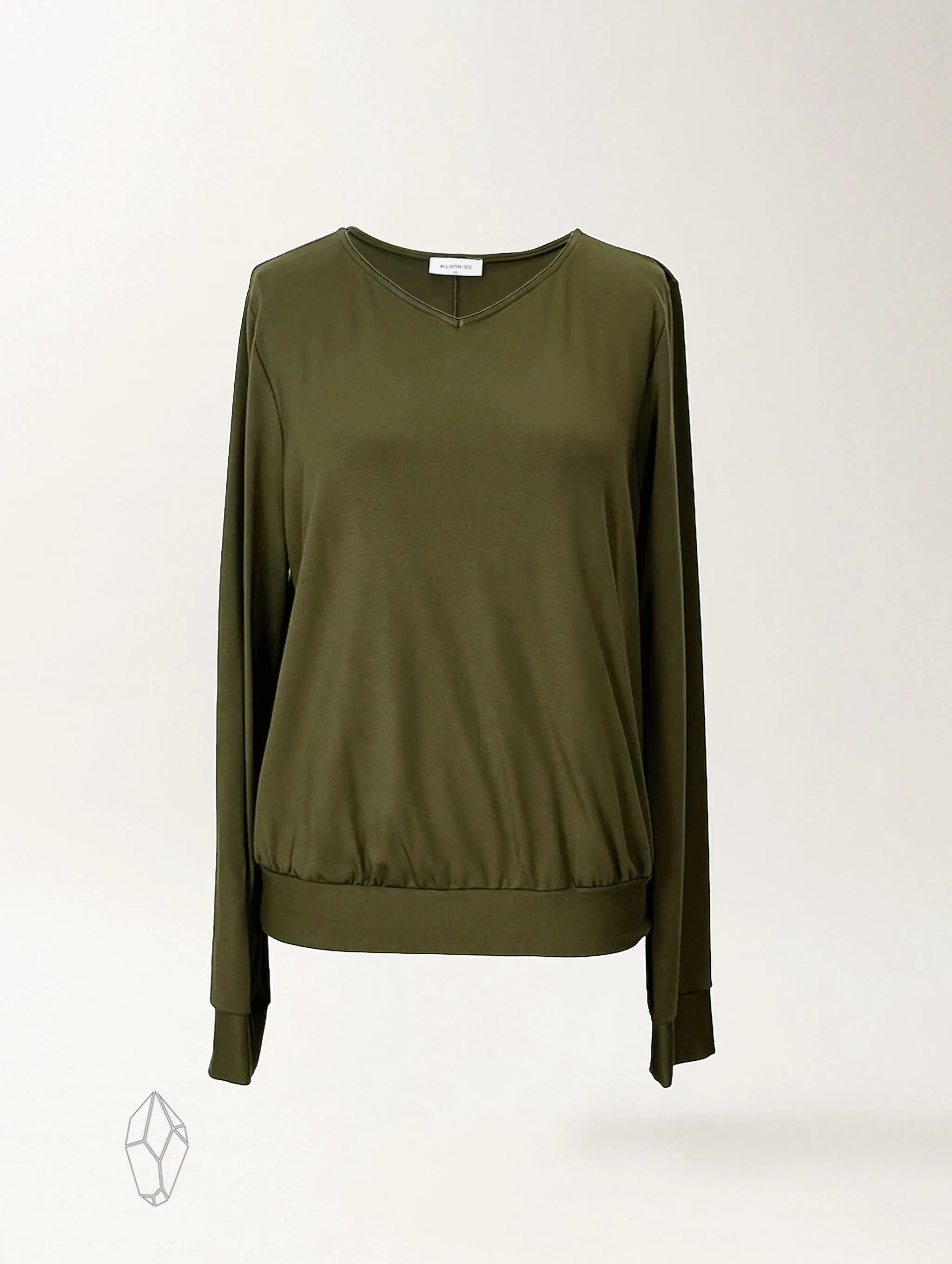 Joey Sweatshirt - Fern Soft Ponte