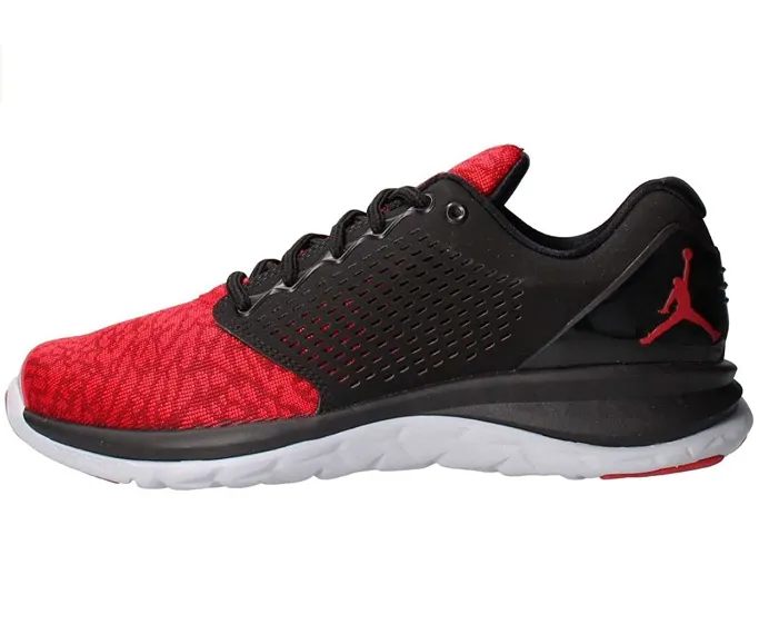 Jordan Trainer men's sneakers shoe 820253 002 black-red