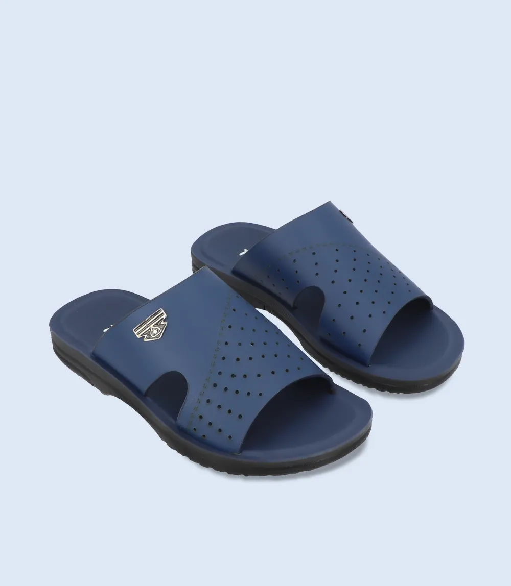 KB0189-NAVY-Boy Slippers