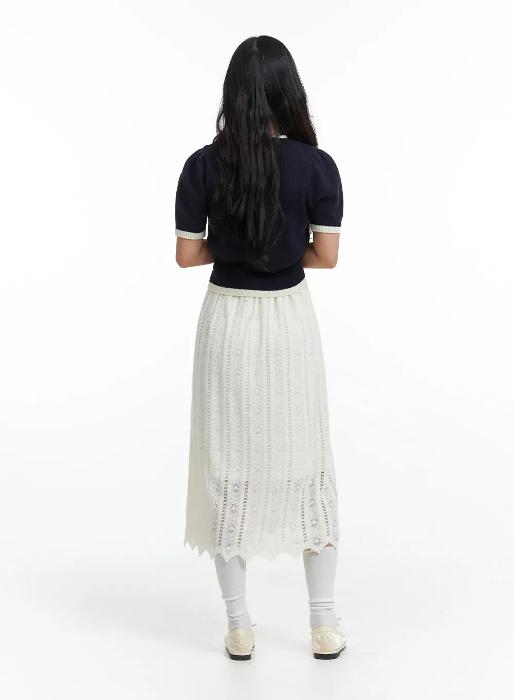 Long Laced Skirt OJ425