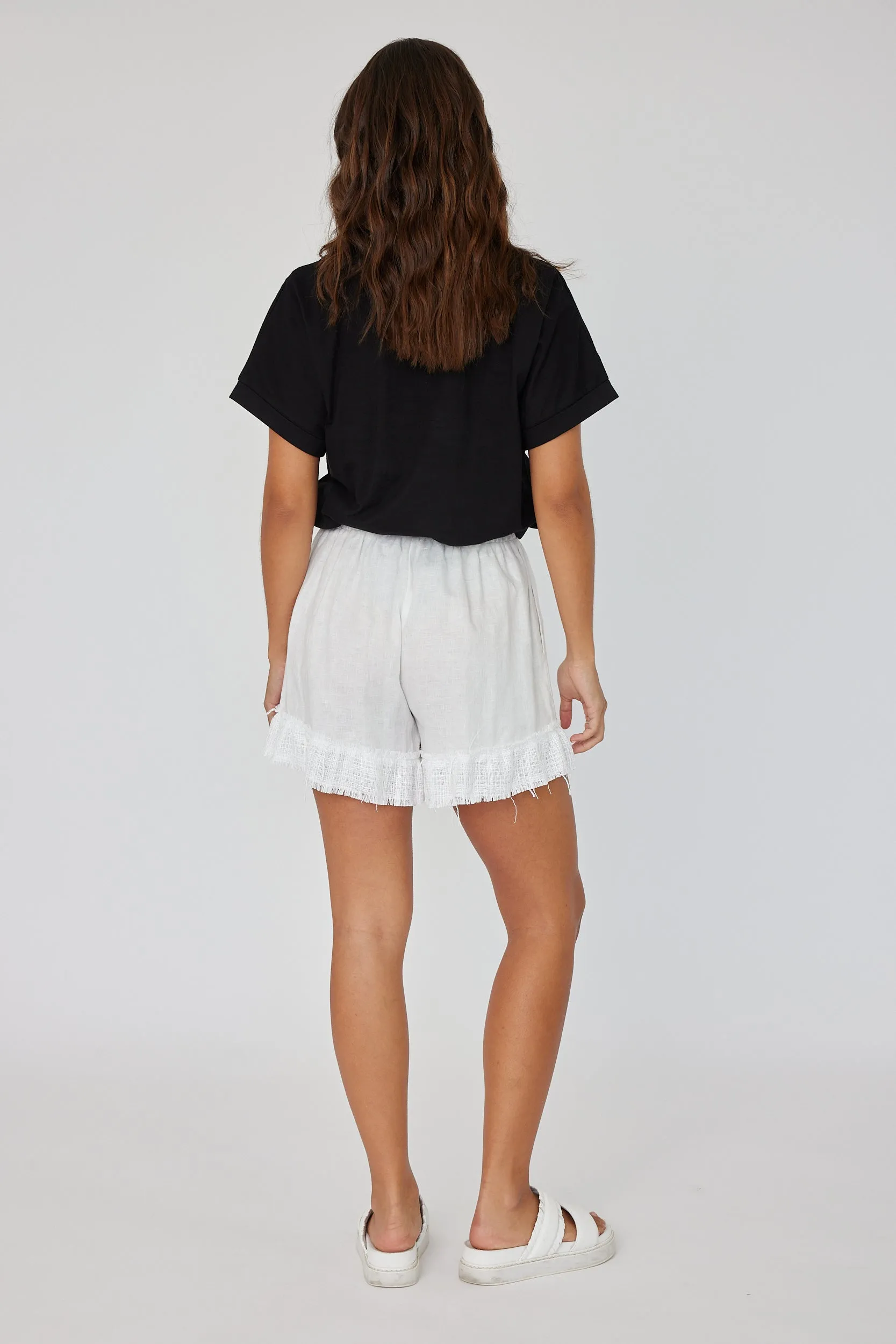 LUNA Shorts White