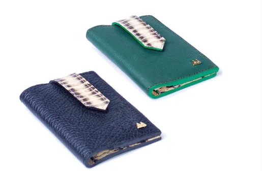 MARTE EGELE GREEN BIFOLD WALLET