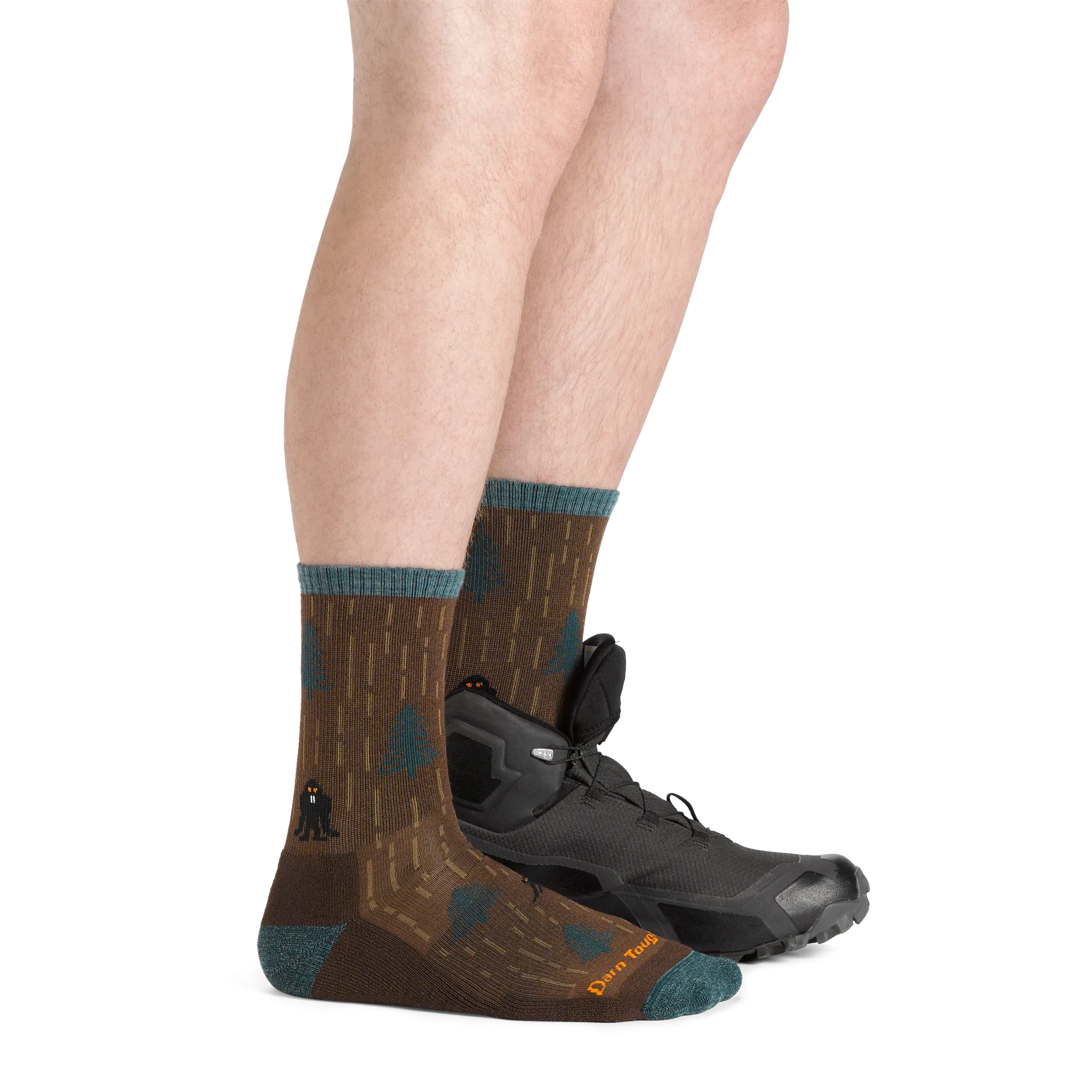 Men's Yarn Goblin Micro Crew  Lightweight Hiking Sock