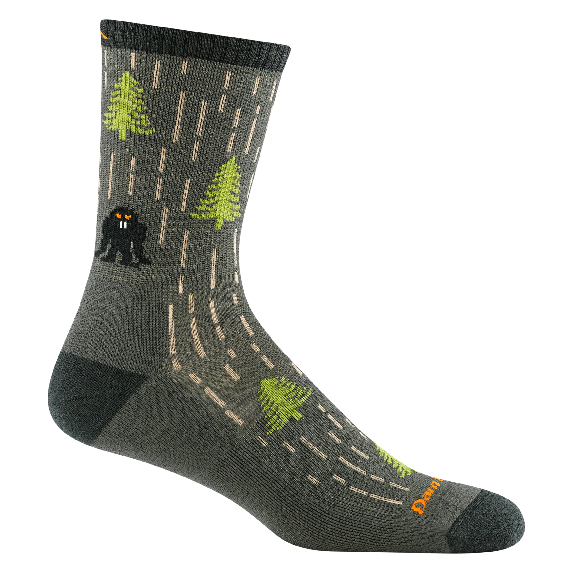 Men's Yarn Goblin Micro Crew  Lightweight Hiking Sock