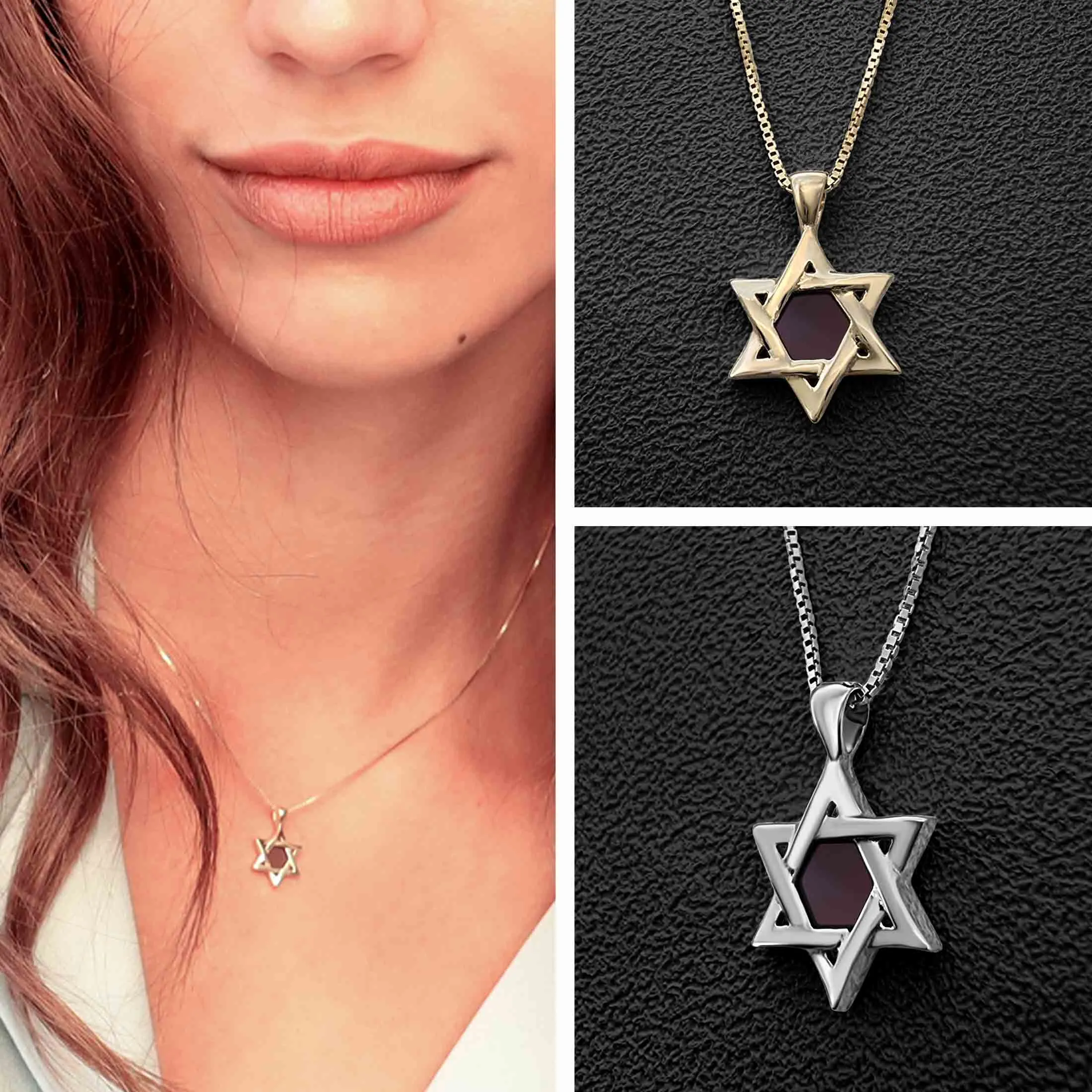 Micro Bible Star-of-David Necklace - Yisraela Design