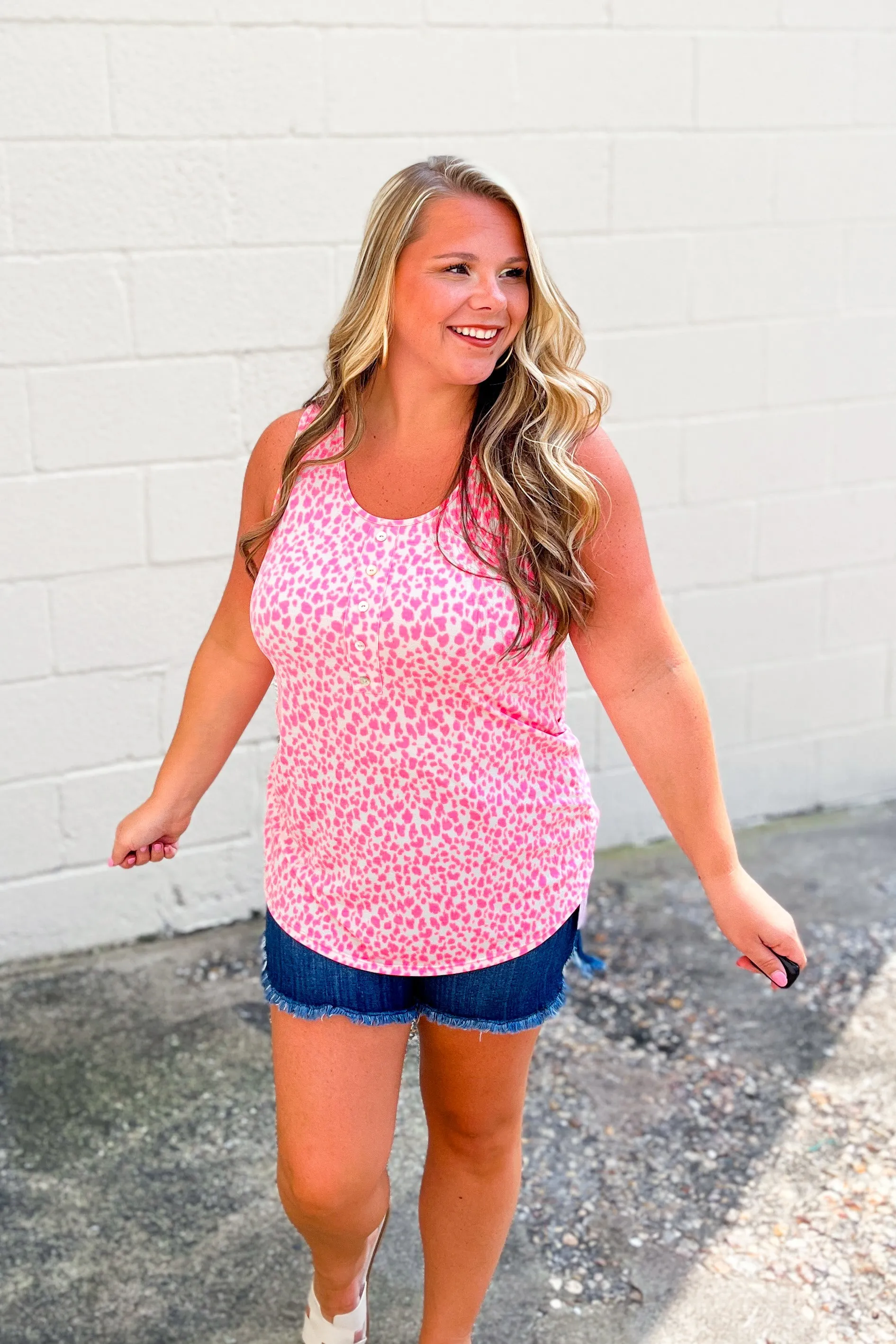 Neon Spots Tank Top