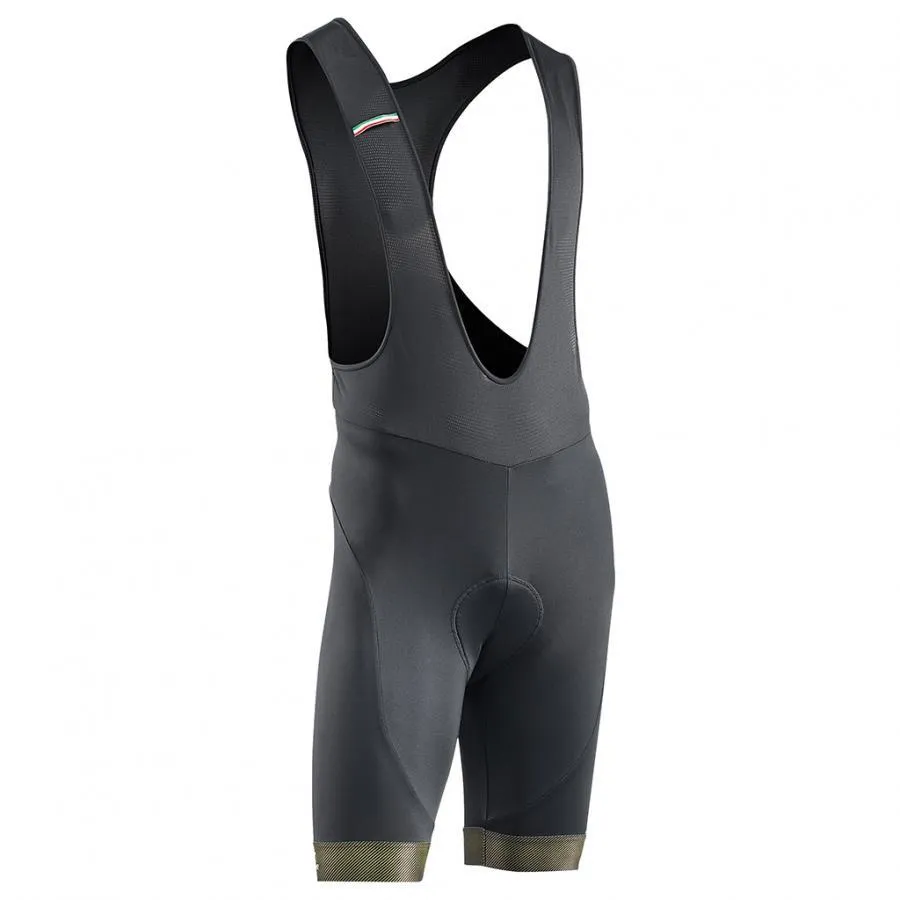 Northwave Origin Bibshorts - Black/Yellow Fluo