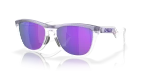 Oakley Frogskins Prizm Violet Lenses Matte Lilac/Prizm Clear Frame