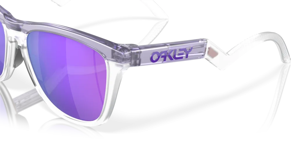 Oakley Frogskins Prizm Violet Lenses Matte Lilac/Prizm Clear Frame