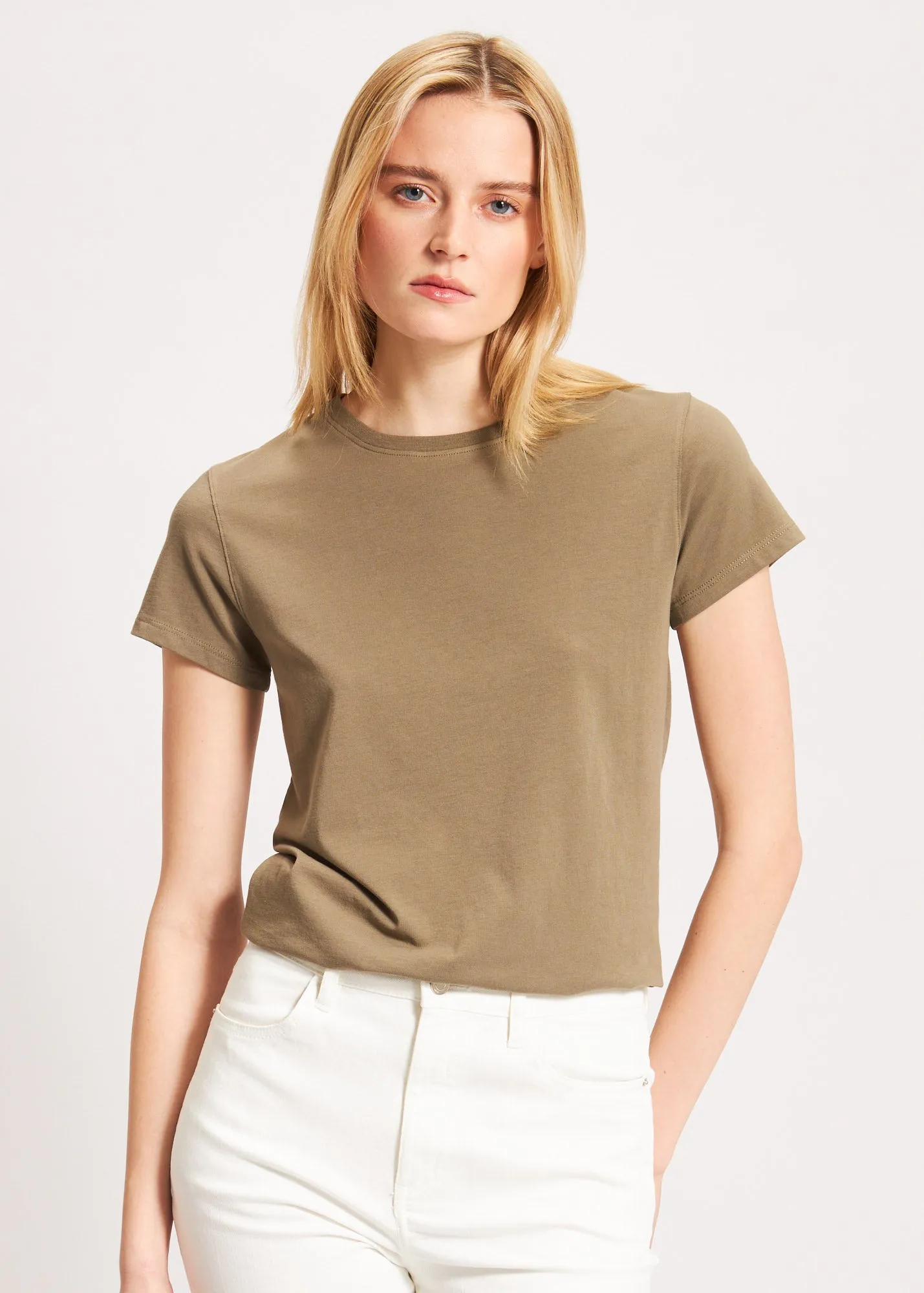 PIMA COTTON STRETCH SLIM T-SHIRT