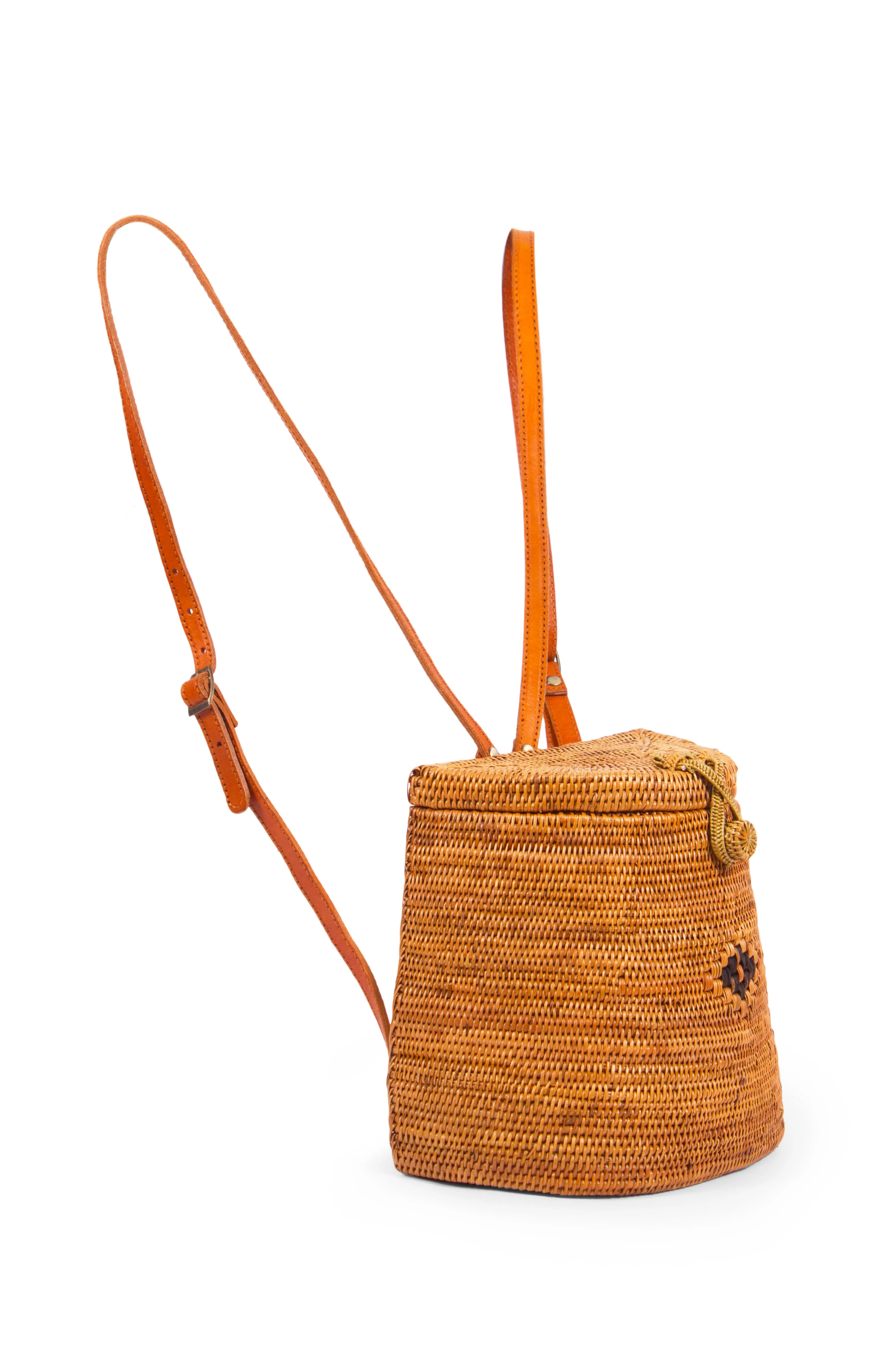 Rattan Bali Backpack