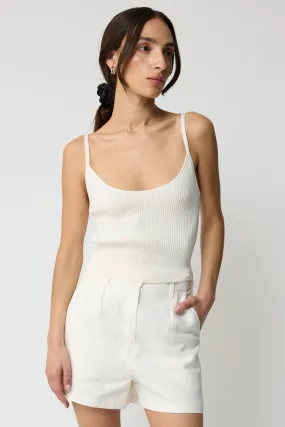 Ribbed Cami Sweater Top