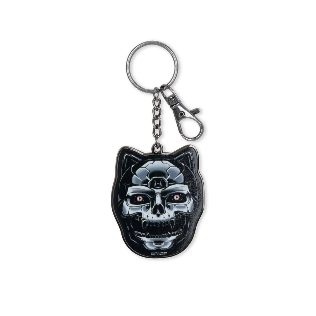 RIPNDIP NERMINATOR 2.0 KEY CHAIN-BLACK